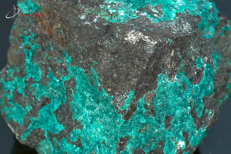 Minéral brut de chrysocolle du Pérou