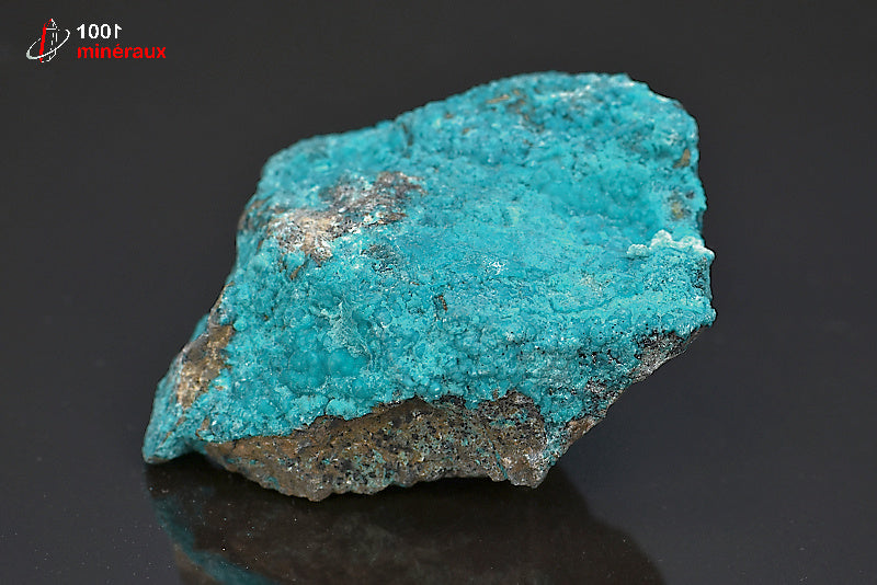 Minéral brut de chrysocolle du Pérou