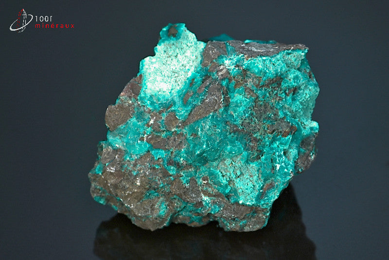 Minéral brut de chrysocolle du Pérou