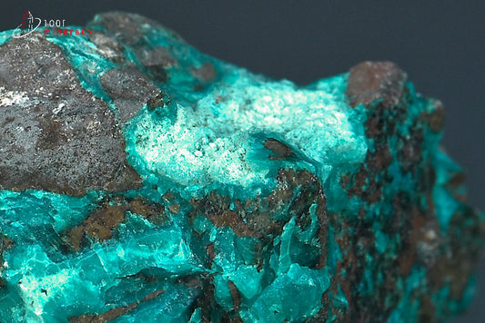 Minéral brut de chrysocolle du Pérou
