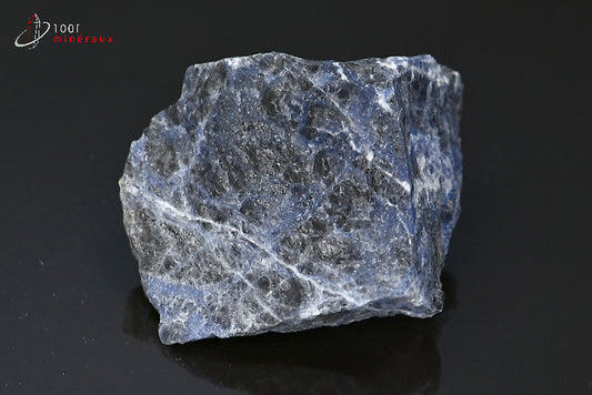 Sodalite brute bleue du Brésil