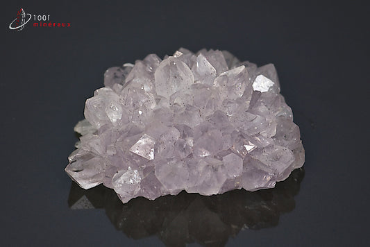 Fleur de quartz translucide du Brésil