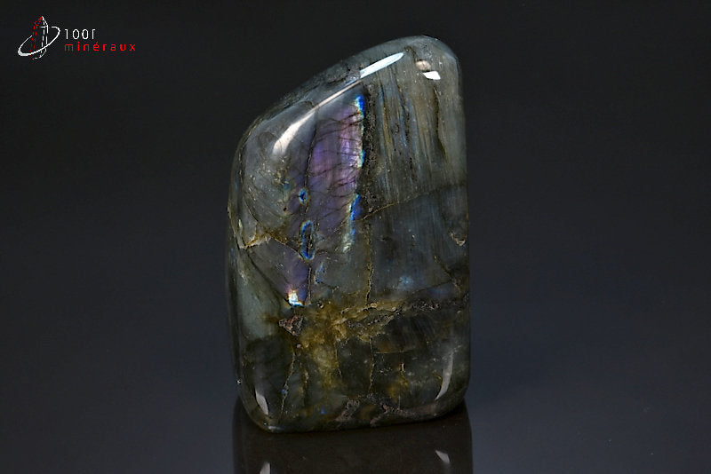 Minéral poli de labradorite de Madagascar