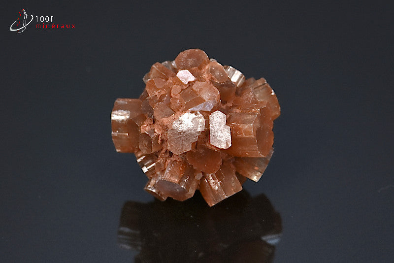 Minéral cristallisé d'aragonite boule du Maroc