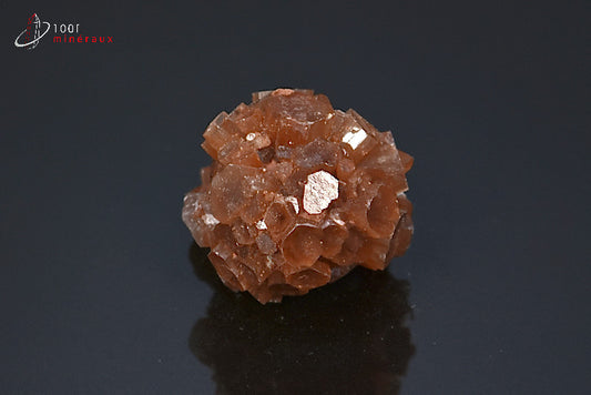 Minéral cristallisé d'aragonite boule du Maroc