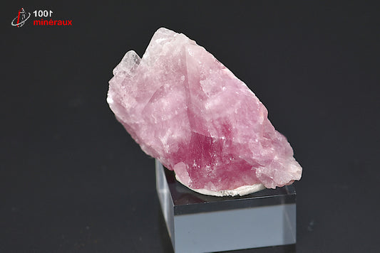 Minéral cristallisé de cobaltocalcite rose de République démocratique du Congo