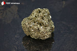 Pyrite brute du Pérou (nombreux cristaux cubiques 2 mm) - 123 g / AW104 - Vignette | 1001 minéraux