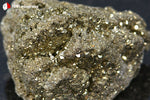 Pyrite brute du Pérou (quelques cristaux cubiques 1 mm) - 145 g / AW105 - Vignette | 1001 minéraux