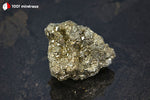 Pyrite brute du Pérou (cristaux dodécaédriques 1-3 mm) - 112 g / AW106 - Vignette | 1001 minéraux