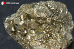 Pyrite brute du Pérou (cristaux dodécaédriques 1-3 mm) - 112 g / AW106 - Vignette | 1001 minéraux