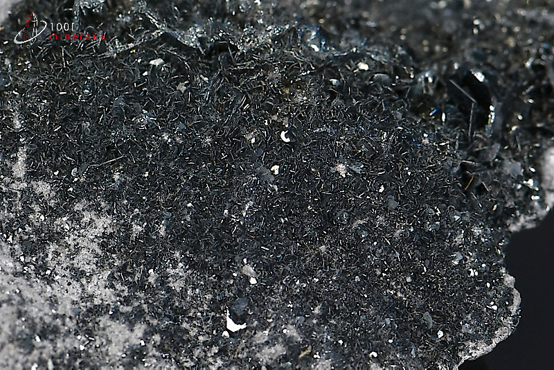 Minéral cristallisé d'hématite du Maroc