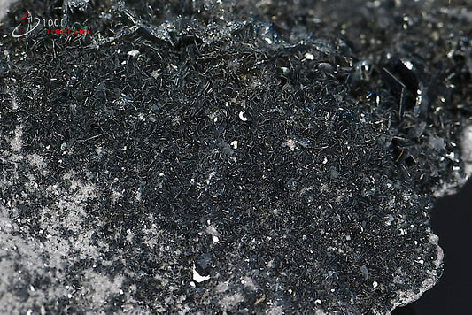 Minéral cristallisé d'hématite du Maroc