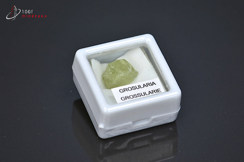 Minéral cristallisé de grenat grossulaire de Chine