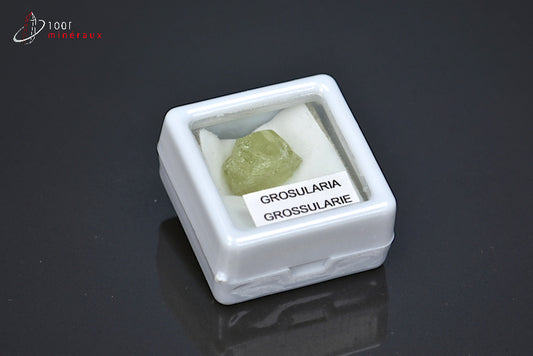 Minéral cristallisé de grenat grossulaire de Chine