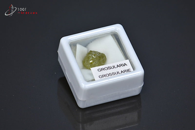 Minéral cristallisé de grenat grossulaire de Chine