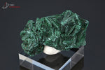 Malachite soyeuse - Zaïre - minéraux à cristaux 4,2 cm / 28g / AX617 - Vignette | 1001 minéraux
