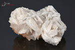 Baryte et Cristal de roche - Maroc - minéraux à cristaux 5,7 cm / 116g / AX788 - Vignette | 1001 minéraux