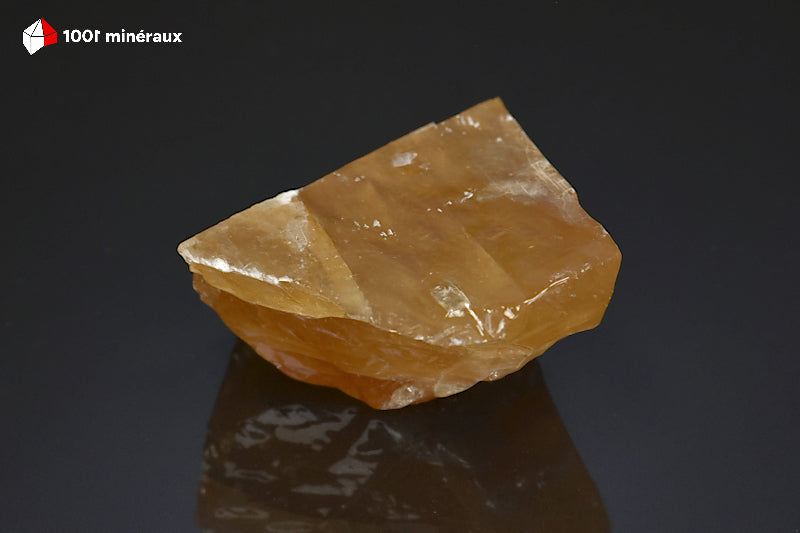 Minéral brut de calcite miel du Mexique