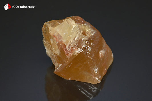 Minéral brut de calcite miel du Mexique