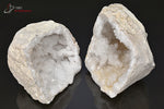 Grande Géode de Quartz entière ouverte - Maroc - minéraux à cristaux 20,5 cm / 2,52kg / AY744 - Vignette | 1001 minéraux