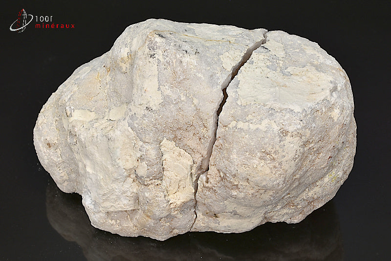 Minéral cristallisé de géode entère de quartz du Maroc