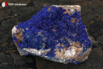 Azurite du Maroc (botryoïdale sur Quartz) - 239 g / AY905 - Vignette | 1001 minéraux