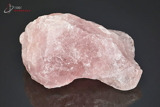 Minéral brut de quartz rose du Brésil