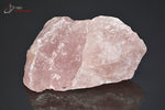 Quartz rose brut - Brésil - minéraux bruts 7,4 cm / 162g / AY955 - Vignette | 1001 minéraux