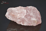 Quartz rose brut - Brésil - minéraux bruts 7,4 cm / 162g / AY955 - Vignette | 1001 minéraux