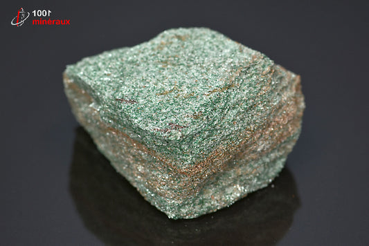 Minéral brut de fuchsite du Brésil