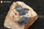 Galène sur Quartz blanc du Maroc - 67 g / AZ374 - Vignette | 1001 minéraux