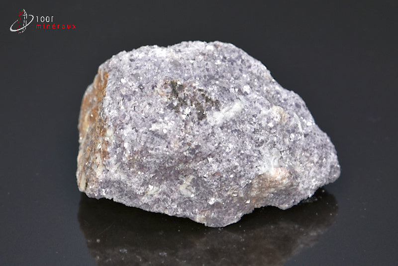 Minéral brut de lépidolite violette de Brésil