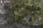 Péridot des États-Unis sur roche basaltique - 258 g / BA113 - Vignette | 1001 minéraux