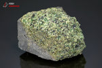 Péridot - U.S.A. - minéraux à cristaux 6,4 cm / 385g / BA115 - Vignette | 1001 minéraux