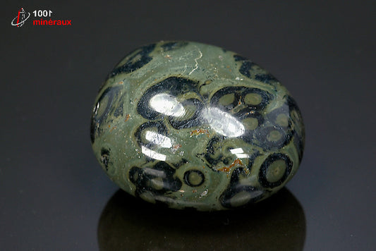 Minéral poli de jaspe Kambala de Madagascar