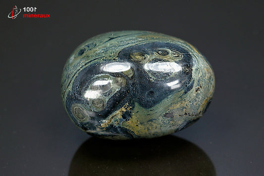 Minéral poli de jaspe Kambala de Madagascar