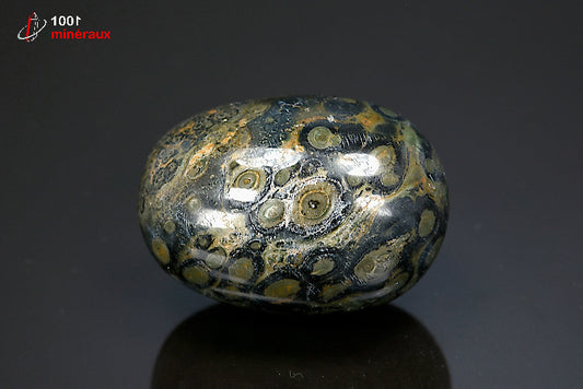 Minéral poli de jaspe Kambala de Madagascar