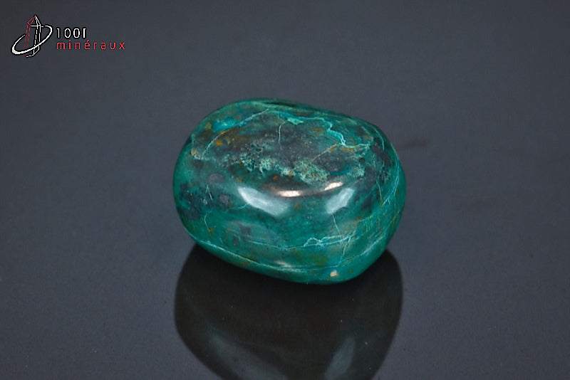 Minéral poli de chrysocolle du République démocratique du Congo