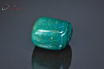 Chrysocolle polie - R.D.Congo - minéraux polis 2,4cm / 17g / BA254 - Vignette | 1001 minéraux