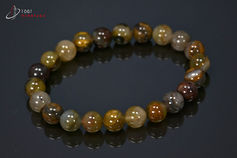 Bracelet bijou en perles de piétersite