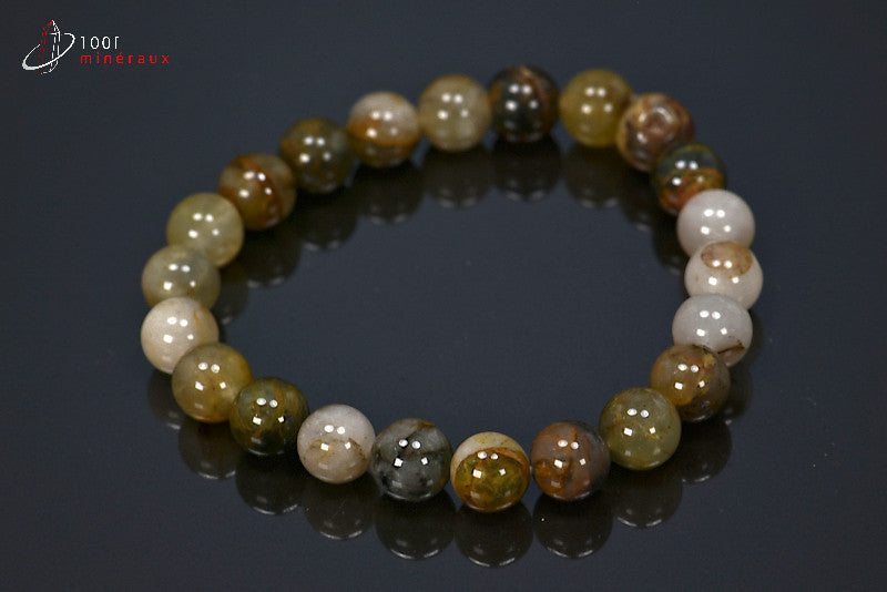 Bracelet bijou en perles de piétersite