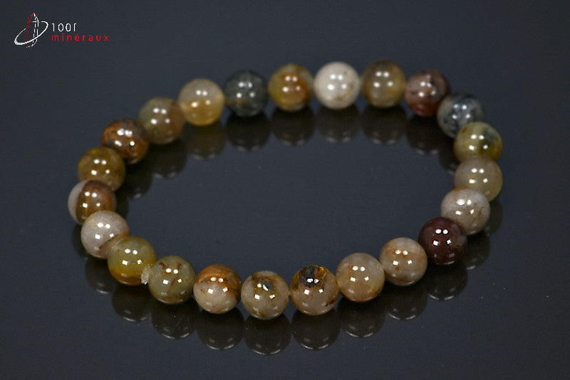 Bracelet bijou en perles de piétersite