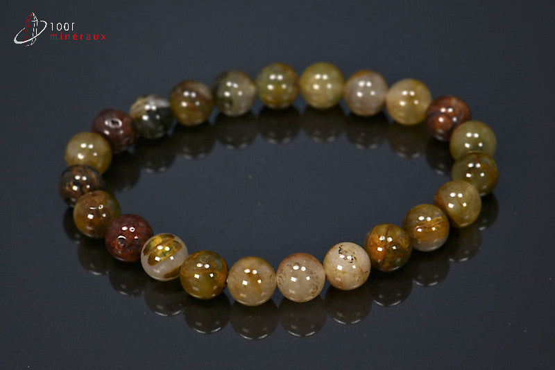 Bracelet bijou en perles de piétersite