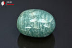 Amazonite polie - Madagascar - minéraux polis 3,6 cm / 37g / BA416 - Vignette | 1001 minéraux