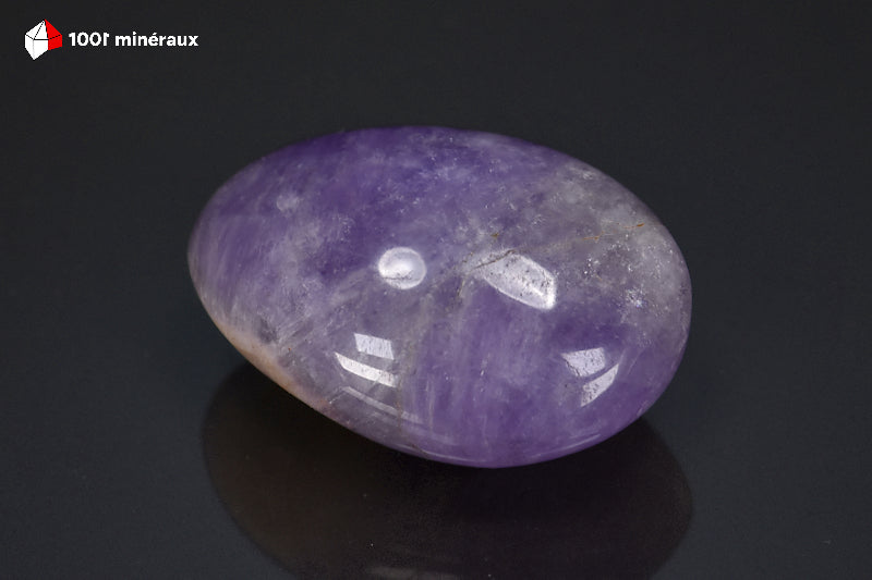 Améthyste polie de Madagascar, 4,7 cm, 48 grammes