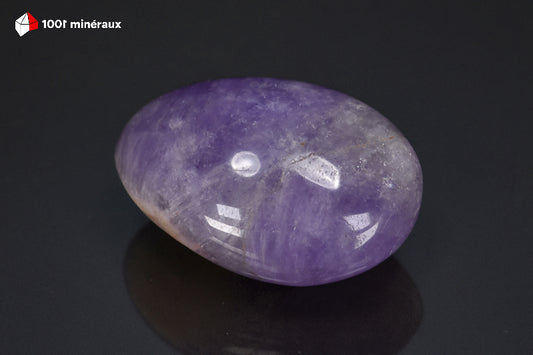 Améthyste polie de Madagascar, 4,7 cm, 48 grammes