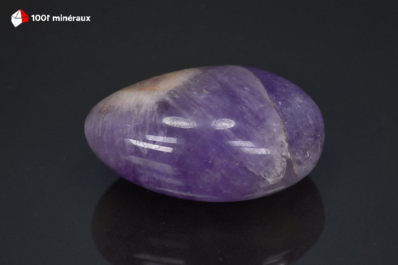 Améthyste polie de Madagascar, 4,7 cm, 48 grammes