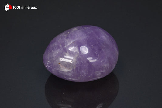 Améthyste polie de Madagascar, 3,7 cm, 39 grammes