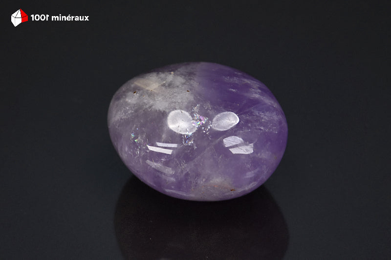 Améthyste polie de Madagascar, 3,7 cm, 39 grammes