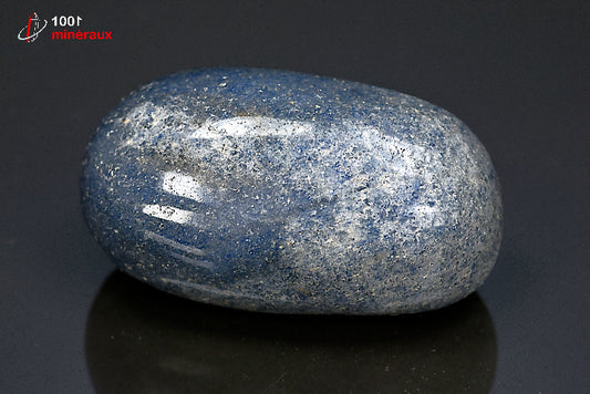 Minéral poli de dumortiérite de Madagascar